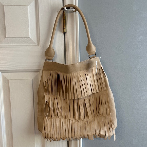 Handbags - Fringe Tan Women's Bag